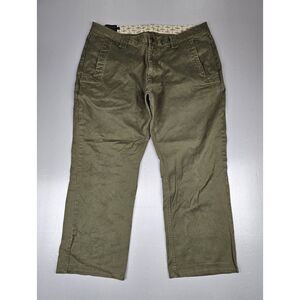 Pendleton Chino Pants Mens 38x26. Olive Green Western‎ Khakis.